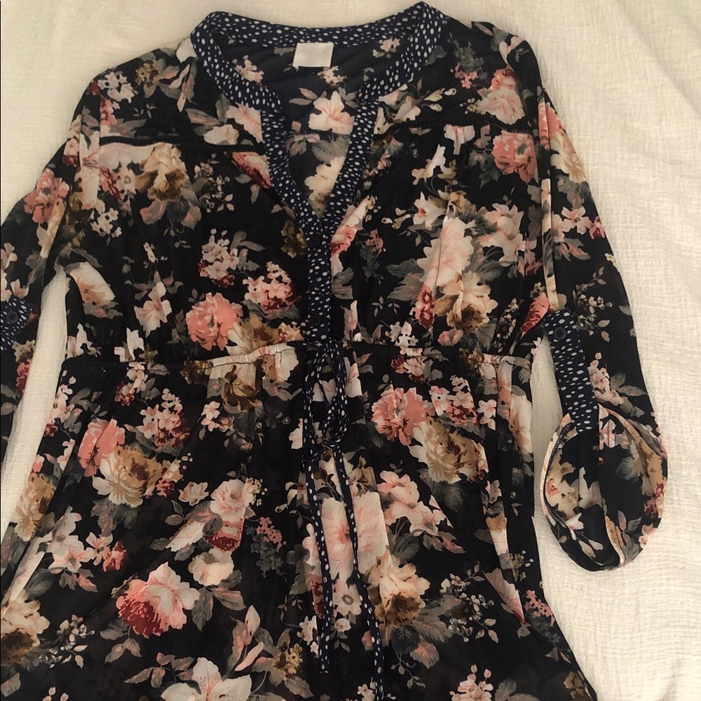 Floral Print Women's Top